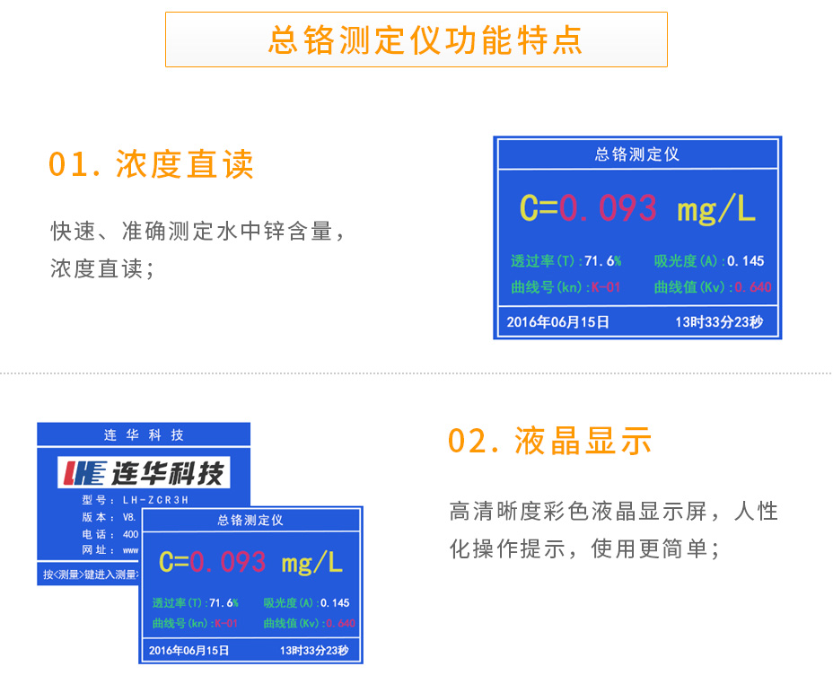 LH-ZCR3H型重金屬總鉻測(cè)定儀